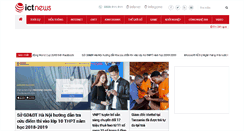 Desktop Screenshot of ictnews.vn